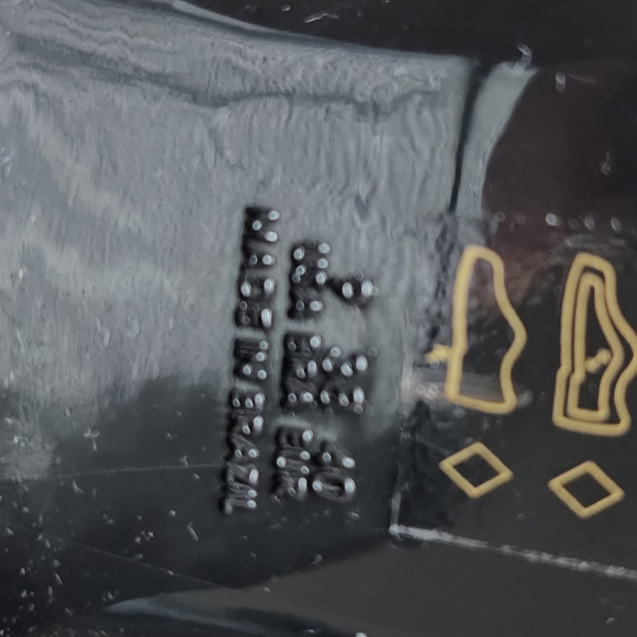 Petite Jolie Strappy Jelly Sandals Block Heel Shoes Black 9 NEW NWOT - Picture 7 of 7